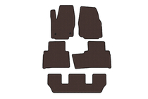 Ford Galaxy 2007-2015 Gummimatten Carsuit (3 Reihen, braun) Foto 1