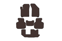 Dodge Journey 2008-2020 Gummimatten Carsuit (2011-2020, 3 Reihen, 7-Sitzer, braun) Foto 1
