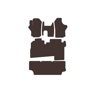 Gummimatten Carsuit (2004-2007, 3 Reihen, 8-Sitzer, braun) Hyundai H200, H1, Starex 1998-2007 Foto 1