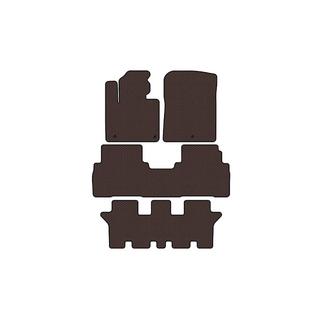Gummimatten Carsuit (3 Reihen, 7-Sitzer, braun) Kia Sorento III UM 2014-2020 Foto 1