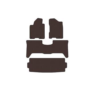 Gummimatten Carsuit (3 Reihen, 2003-2008 braun) Nissan Armada 2003-2015 Foto 1