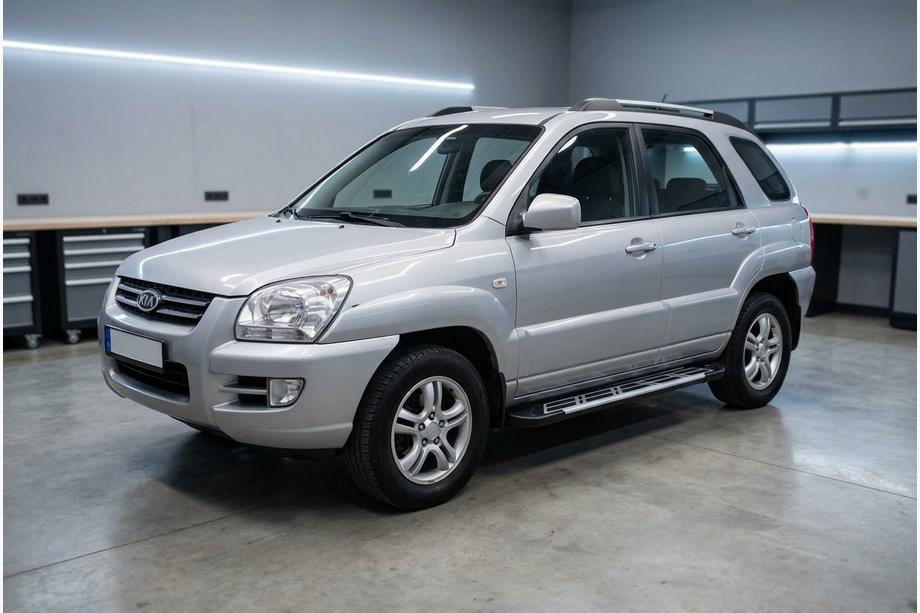 Kia Sportage 2004-2010 Seitenschweller Sunrise (2 Stk., Aluminium) Image