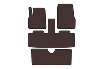 Renault Espace 2002-2014 Gummimatten Carsuit (3 Reihen, 7-Sitzer, braun) Foto 1