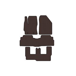 Gummimatten Carsuit (3 Reihen, 7-Sitzer, braun) Toyota Verso 2009–2018 Foto 1
