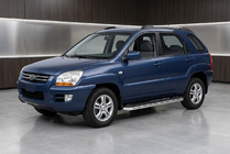 Kia Sportage 2004-2010 Trittbretter Maydos V1 (2 Stk., Aluminium & Edelstahl) Foto 1