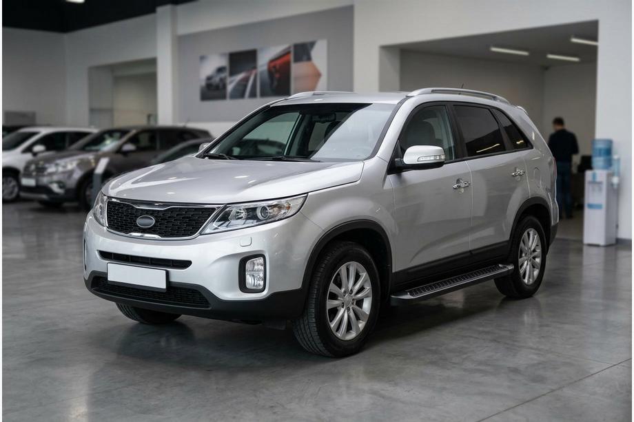 Kia Sorento II XM 2009-2014 Trittbretter Allmond Black (2 Stk., Aluminium) 2013-2015 Image
