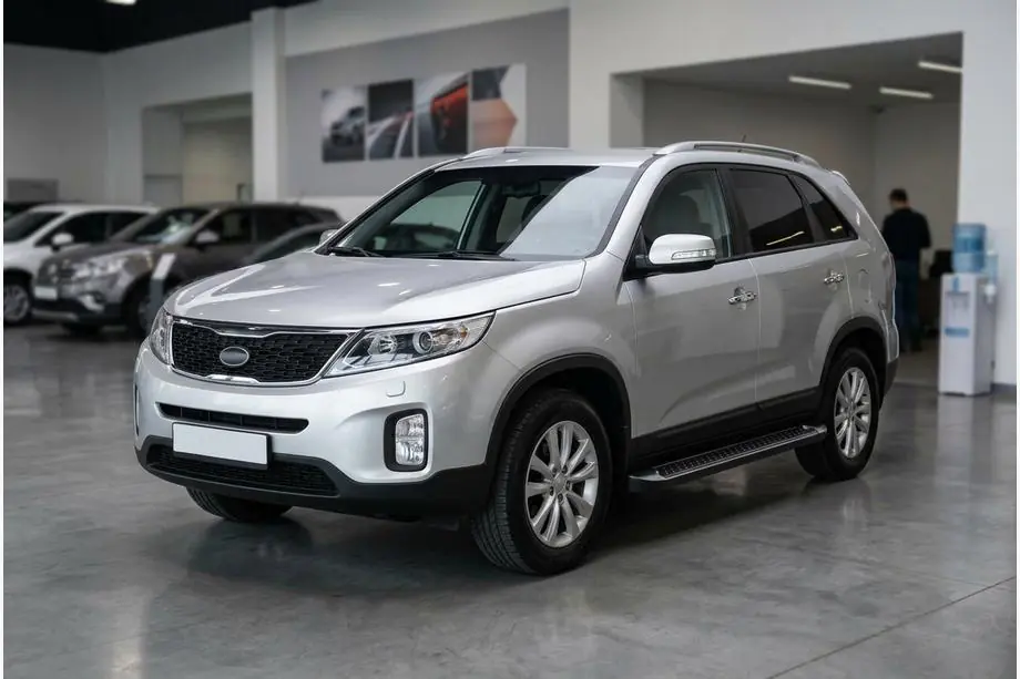 Kia Sorento II XM 2009-2014 Trittbretter Allmond Black (2 Stk., Aluminium) Image