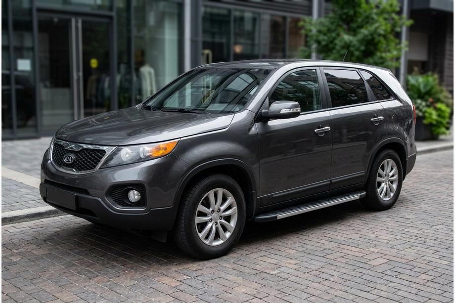 Kia Sorento II XM 2009-2014 Trittbretter Duru (2 Stk., Aluminium) 2013-2016 Image