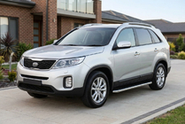 Kia Sorento II XM 2009-2014 Trittbretter Maydos V1 (2 Stk., Aluminium & Edelstahl) 2010-2013 Foto 1