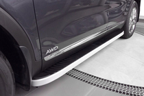 Kia Sorento II XM 2009-2014 Seitenschweller Tayga Grey (2 Stk., Aluminium) Foto 1