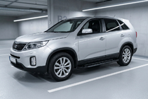 Kia Sorento II XM 2009-2014 Seitenschweller RedLine Black (2 Stk., Aluminium) 2013-2016 Foto 1