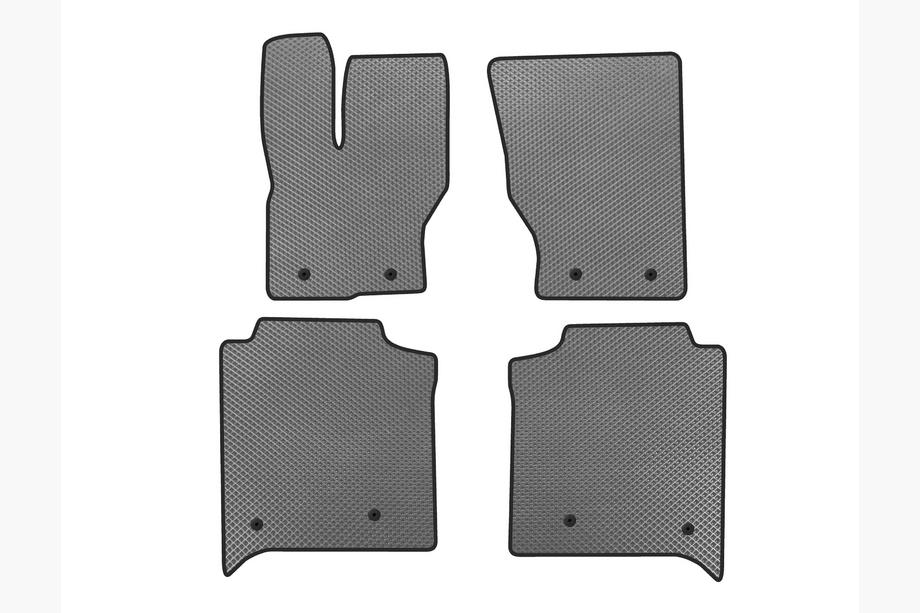 Range Rover IV L405 2013-2021 EVA Fußmatten (Long, Rückreihe mit Mittelkonsole, Grau) Image