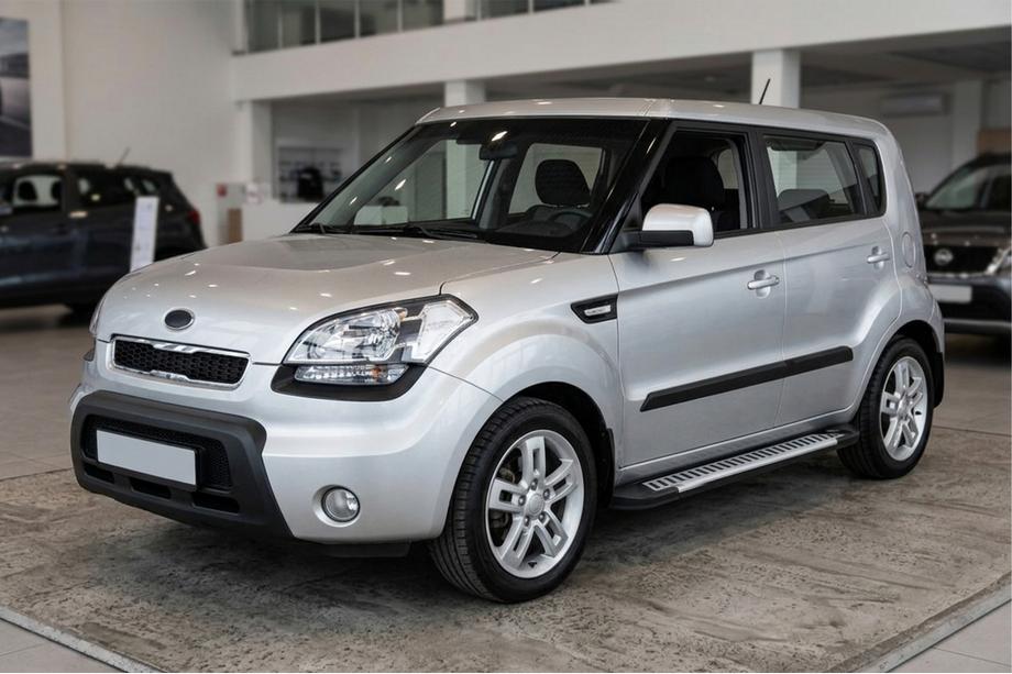 Kia Soul I 2008-2013 Seitenschweller Line (2 Stk., Aluminium) Image