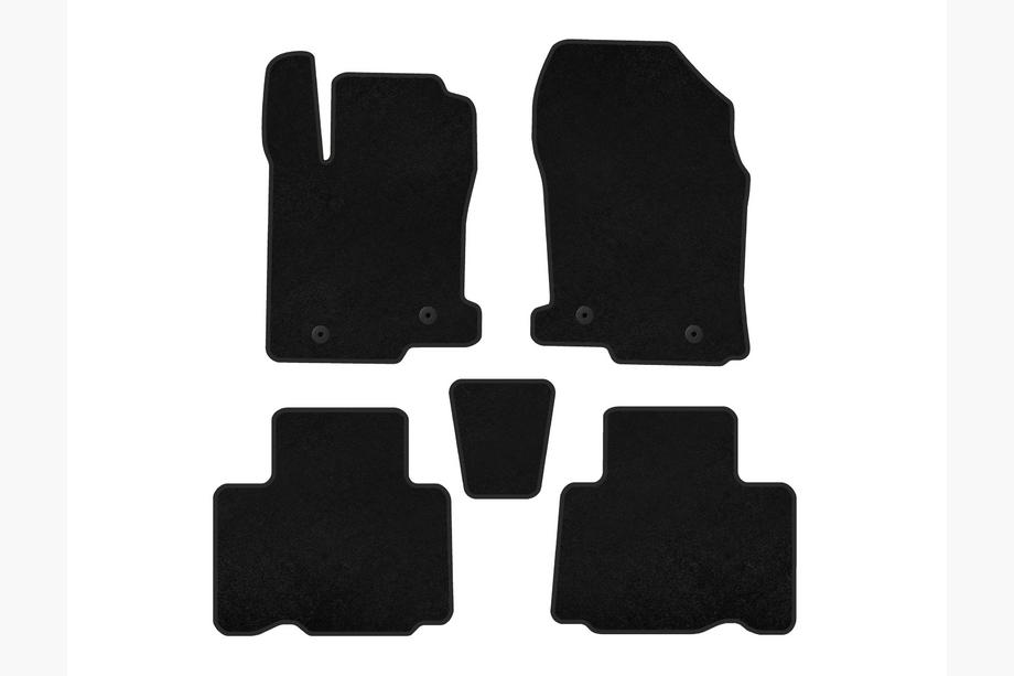 Lexus NX 2014-2021 Textil Fußmatten Classic (Schwarz) Image
