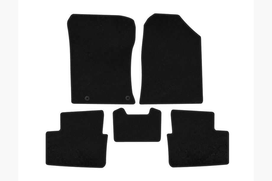 Kia Ceed 2018- Textil Fußmatten Premium (2021-, Schwarz) Image