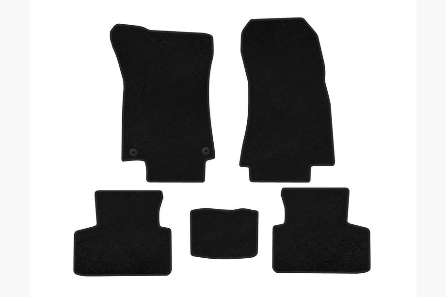 Mercedes GLB X247 2019- Textil Fußmatten Premium (Schwarz) Image