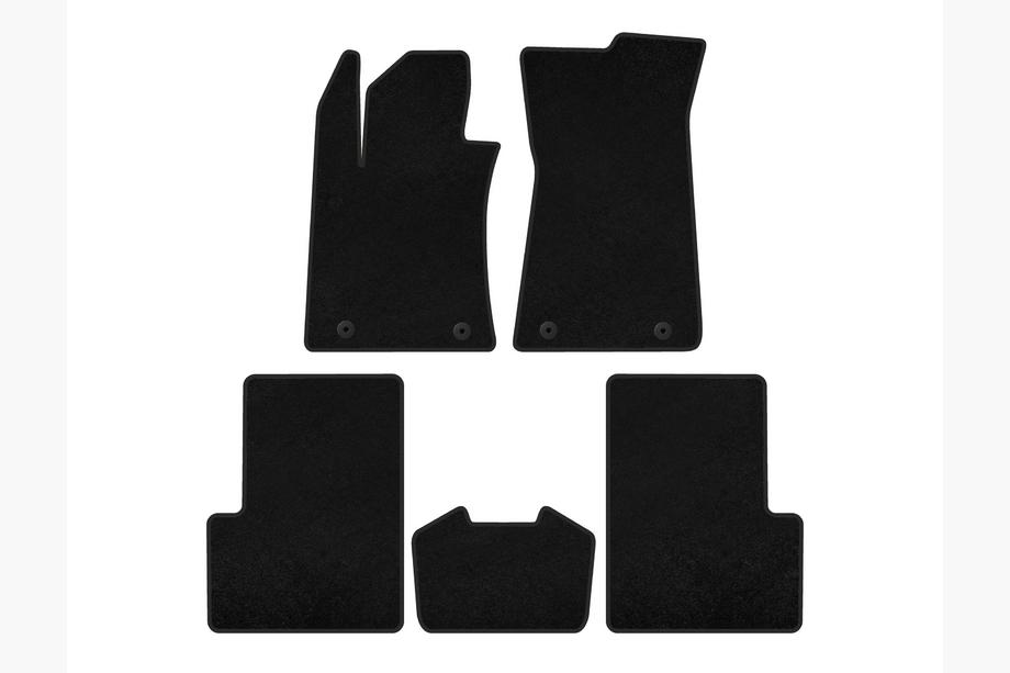 MG ZS 2017-2024 Textil Fußmatten Premium (2020-, Schwarz) Image
