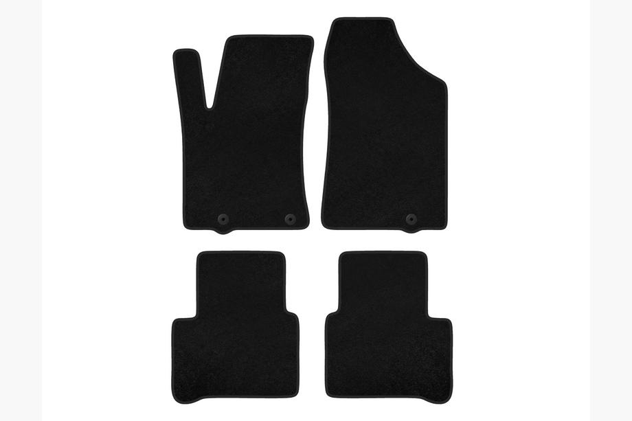 Nissan Teana 2014- Textil Fußmatten Premium (SD, Schwarz) Image