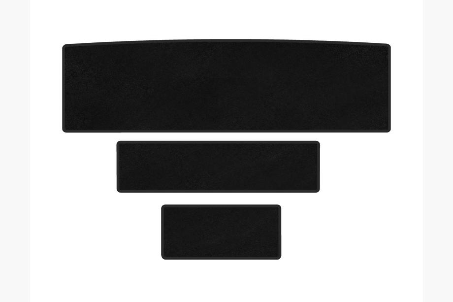 Cadillac Escalade 2014-2020 Kofferraumteppich Textil Premium (Schwarz) Image