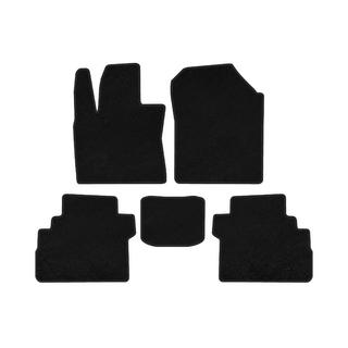 Textil Fußmatten Deluxe (Schwarz)