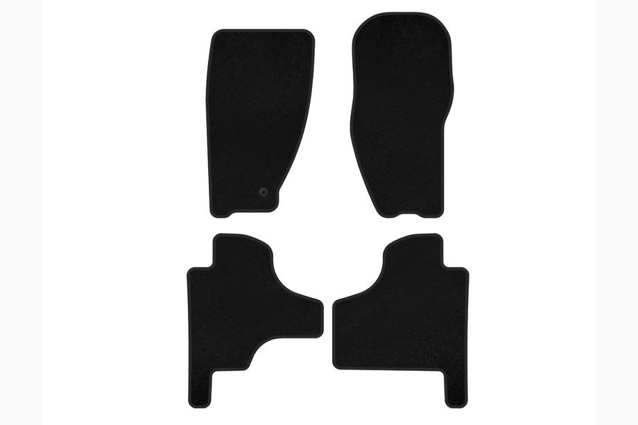 Jeep Cherokee/Liberty 2007-2013 Textil Fußmatten Deluxe (Schwarz) Image