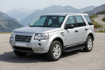 Land Rover Freelander II 2006–2014 Seitenschweller Bosphorus Black (2 Stk., Aluminium) Foto 1