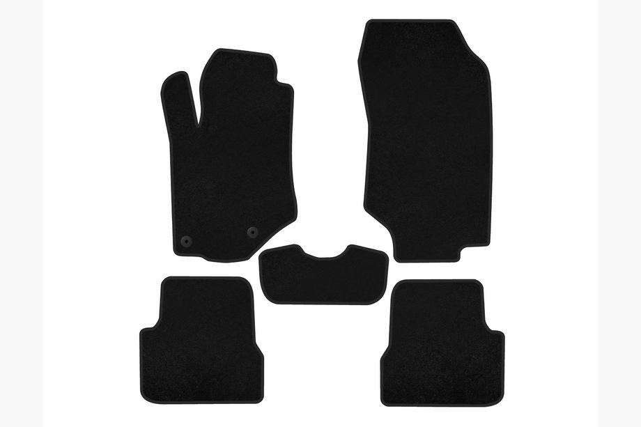 Opel Mokka 2021- Textil Fußmatten Deluxe (Schwarz) Image