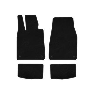 Textil Fußmatten Deluxe (2021-, Schwarz) Porsche Taycan 2019-