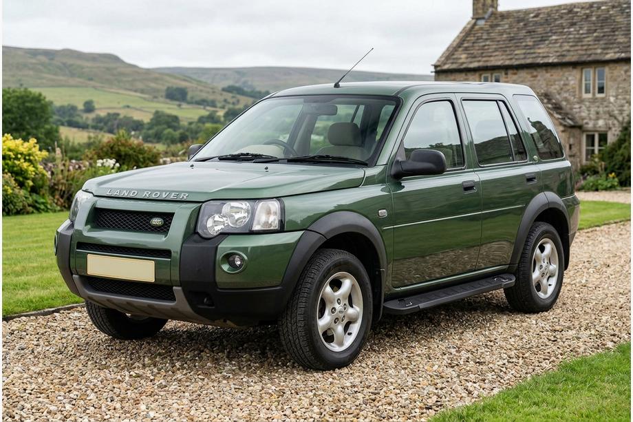 Land Rover Freelander I 1997-2006 Seitenschweller RedLine Black (2 Stk., Aluminium) Image