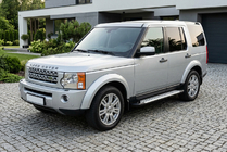 Land Rover Discovery III 2004–2009 Trittbretter Allmond Grey (2 Stk., Aluminium) Foto 1