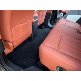 Textil Fußmatten Deluxe (3 Reihen, Schwarz) Foto 3