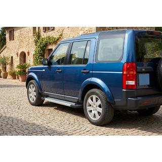 Trittbretter Allmond Grey (2 Stk., Aluminium) Land Rover Discovery IV 2009-2017 Foto 1