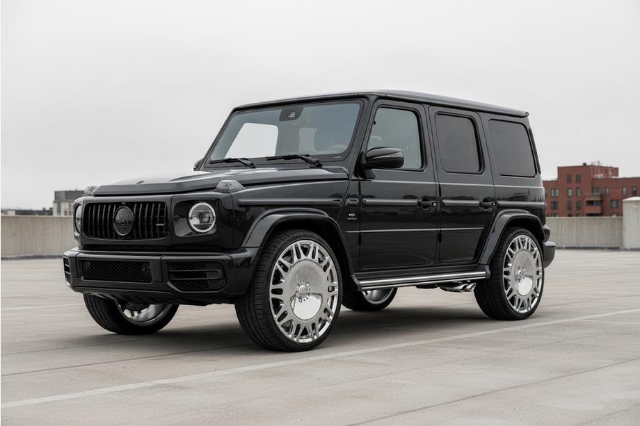 Mercedes G class W463 1990-2018 Geschmiedete Aluminiumfelgen Custom V5 (R20, 4 Stk) Image