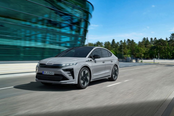 Skoda Enyaq Coupe RS 2025 im Test: das sportliche Elektro-Coupe nach dem Facelift Foto 1
