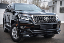 Toyota Land Cruiser Prado 150 2009-2023 Frontstoßstangenlippe TRD (2017-) Foto 1