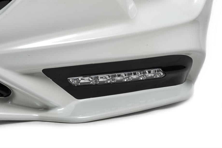 Toyota Land Cruiser Prado 150 2009-2023 Frontstoßstangenlippe TRD (2017-) Schwarz Foto 11