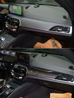 BMW 5er G30/G31 2017–2023 Set Carbon Einsätze Innenraum Foto 2