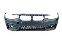 BMW 3 Series F30/F31 2012-2019 Frontstoßstange im F80 M3 Stil (mit Nebelscheinwerfer-Aussparungen) Foto 1