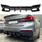 BMW 5er G30/G31 2017–2023 Heckdiffusor mit Endrohrblenden im BMP-Style (für M-Sport/M5 F90) Foto 1