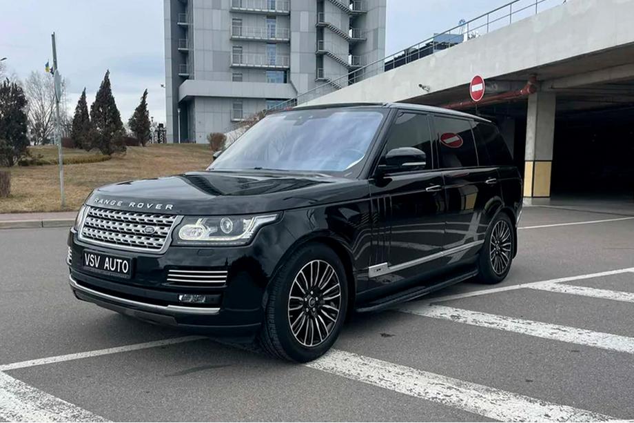 Range Rover IV L405 2013-2021 Seitenschweller Bosphorus Black (2 Stk., Aluminium) Image