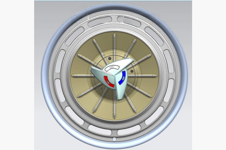 Chevrolet Bel Air 1961–1964 Geschmiedete OEM Felgen R18 R20 (4 Stk) Foto 23