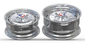 Chevrolet Impala 1961–1964 Geschmiedete OEM Felgen R18 R20 (4 Stk) Foto 9