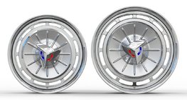 Chevrolet Impala 1961–1964 Geschmiedete OEM Felgen R18 R20 (4 Stk) Foto 2