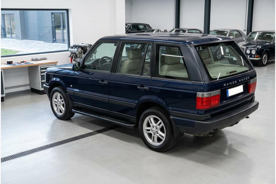 Range Rover II P38A 1997-2002 Seitenschweller Bosphorus Black (2 Stk., Aluminium) Image