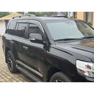 Windabweiser mit Chromleiste Niken Luxury (4 Stk) Toyota Land Cruiser 200 2007-2021 Foto 1