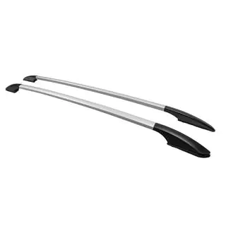 Dachreling OmsaLine Solid (2 Stk, grau) Kia Soul I 2008-2013 Foto 1