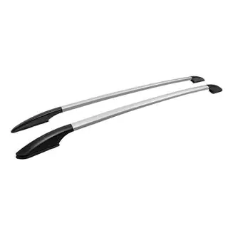 Dachreling OmsaLine Solid (2 Stk, grau) Kia Soul I 2008-2013 Foto 3