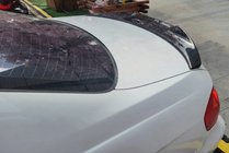 BMW 3 Series E90/E91 2005-2011 M4-Style Heckspoiler (für E90, Schwarz Glanz) Foto 1