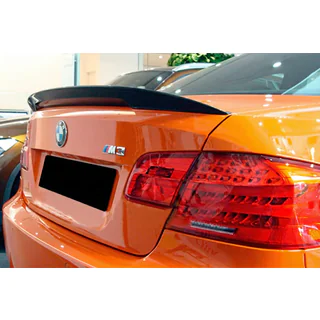 MP-Style Heckspoiler (für E92, Schwarz Glanz)