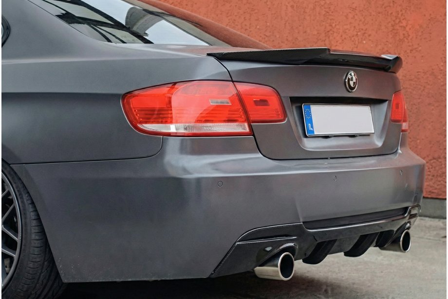 BMW 3 Series E92/E93 2006–2013 M4-Style Heckspoiler (für E92, Schwarz Glanz) Image